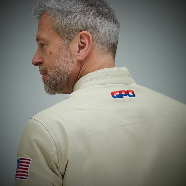 GULF｜ガルフ ブルゾン｜アウター｜サンド｜モデル着用