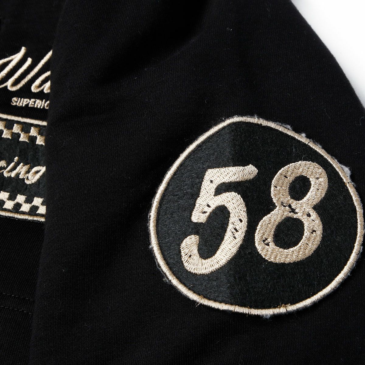 Warson Motors｜レーシング ドライバー ダブルド フーディー｜カーボン