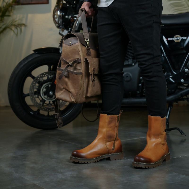 Trip Machine｜ブーツ チェルシー｜ブーツタイプ｜ヴィンテージスタリオン｜モデル着用