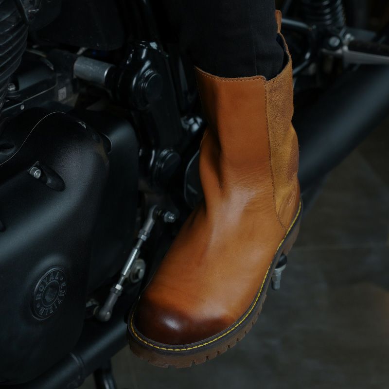 Trip Machine｜ブーツ チェルシー｜ブーツタイプ｜ヴィンテージスタリオン｜モデル着用