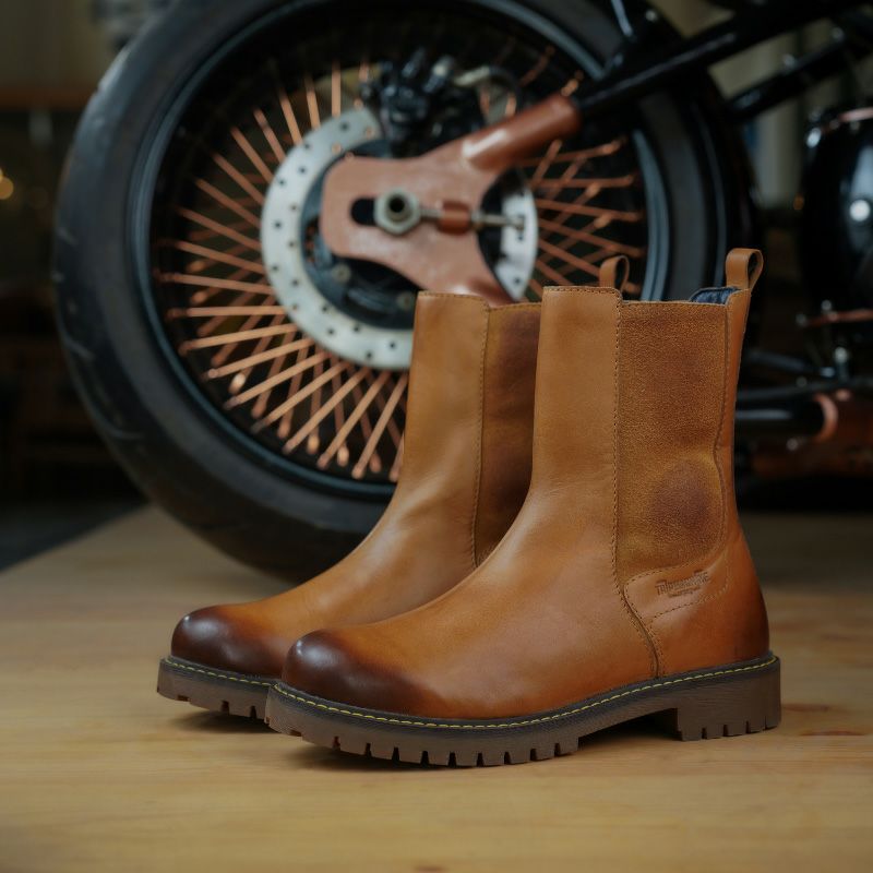 Trip Machine｜ブーツ チェルシー｜ブーツタイプ｜ヴィンテージスタリオン｜モデル着用