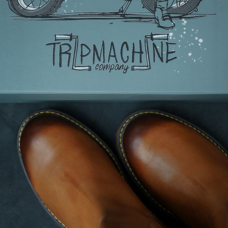 Trip Machine｜ブーツ チェルシー｜ブーツタイプ｜ヴィンテージスタリオン｜モデル着用