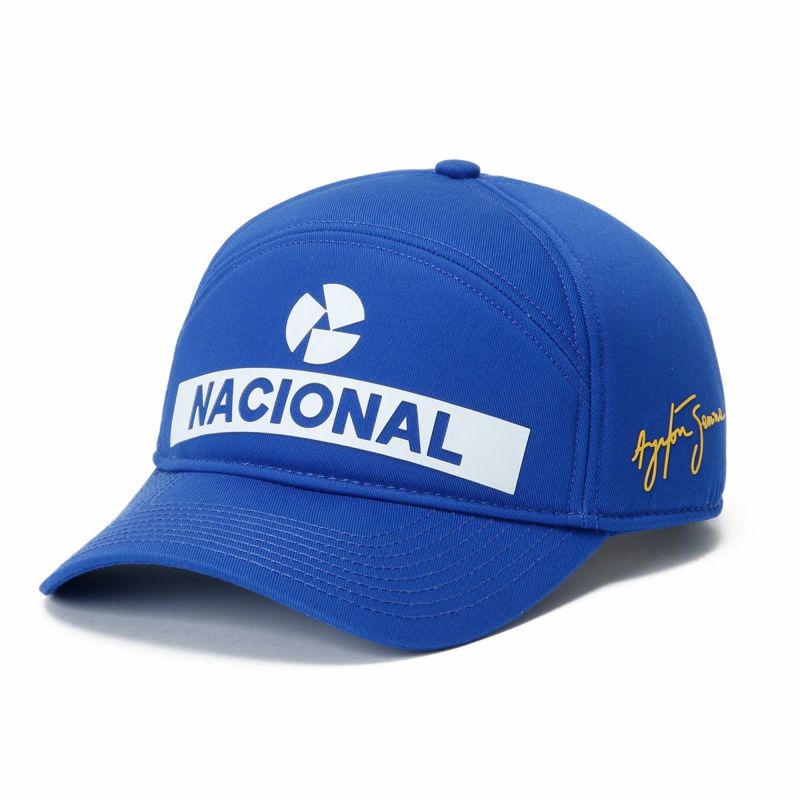 アイルトン セナ 公式コレクション NACIONALキャップ アイルトン・セナ レプリカ ナシオナル キャップ