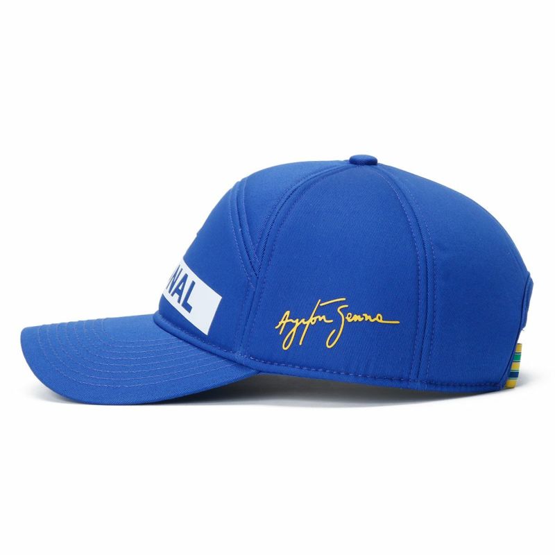 AyrtonSenna｜アイルトン・セナ レプリカ ナシオナル キャップ｜帽子｜ブルー