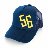 56design｜バンク キャップ｜帽子｜ネイビー