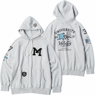 Maria Riding Company｜ユニバーシティ オブ ベロシティ フーディ｜