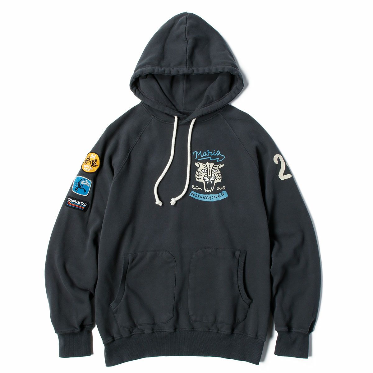 Maria Riding Company｜デザート ドゥエラーズ フーディ｜ダークグレー