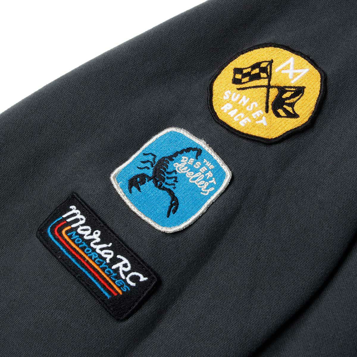 Maria Riding Company｜デザート ドゥエラーズ フーディ｜ダークグレー