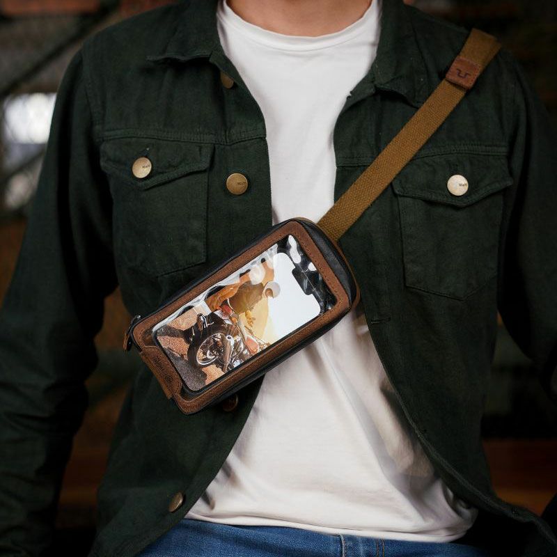 Trip Machine｜ナビゲーター｜タンクバック｜ブラウン×タバコ｜使用イメージ