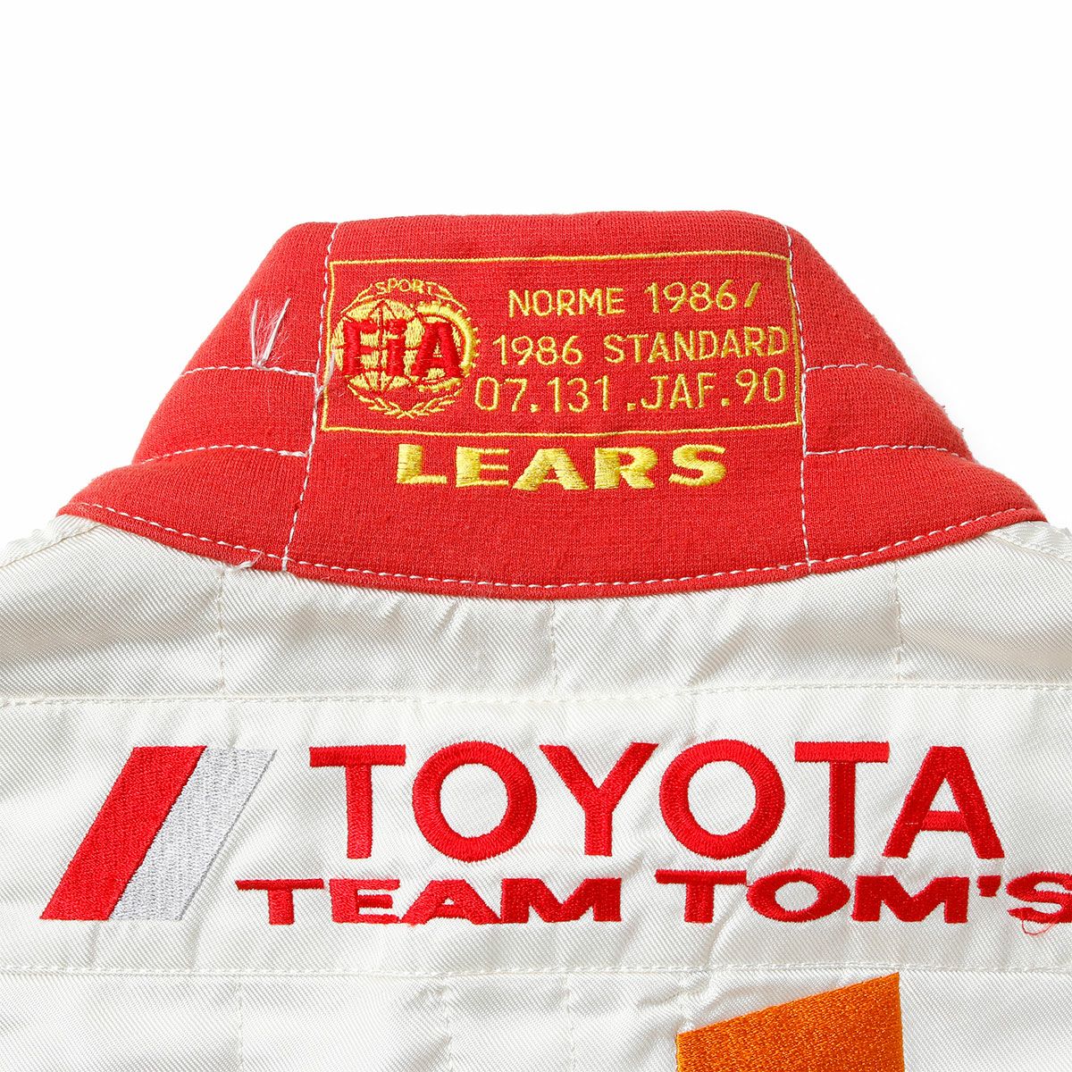 TOM’S｜2003年 全日本F3 ジェームス・コートニー選手着用 レーシングスーツ｜アウター