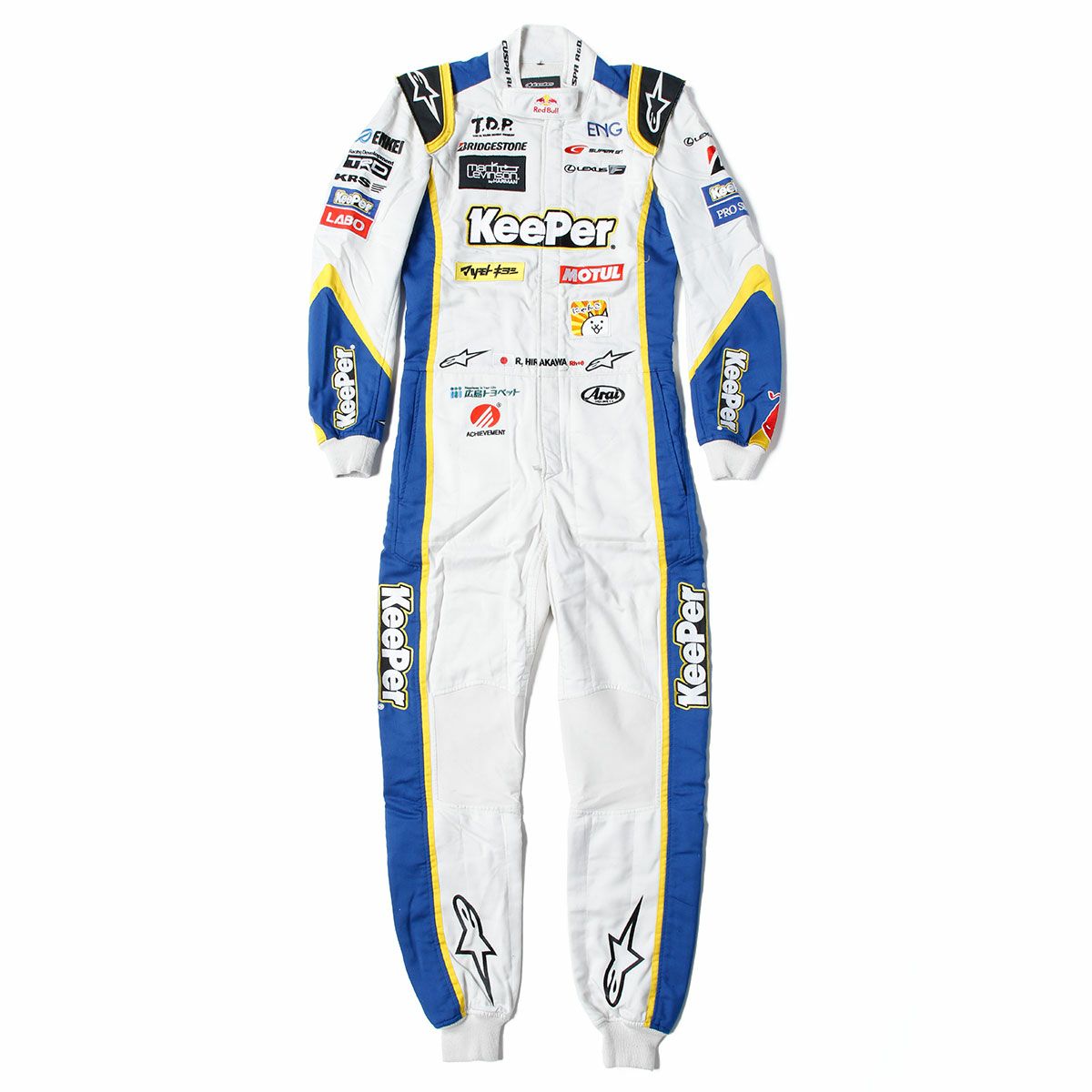 TOM’S｜2019年 SUPER GT 平川亮選手着用 レーシングスーツ｜アウター