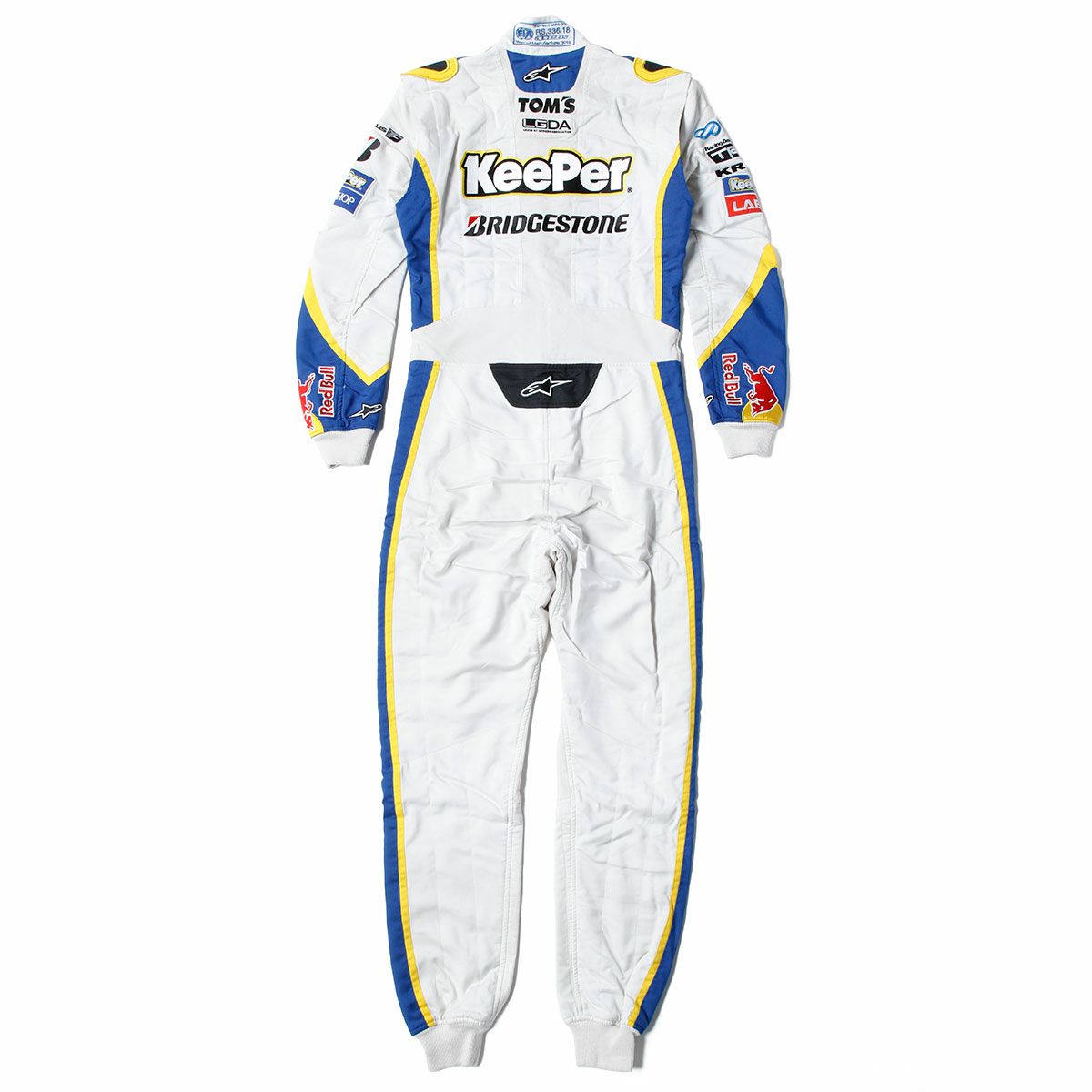 TOM’S｜2019年 SUPER GT 平川亮選手着用 レーシングスーツ｜アウター