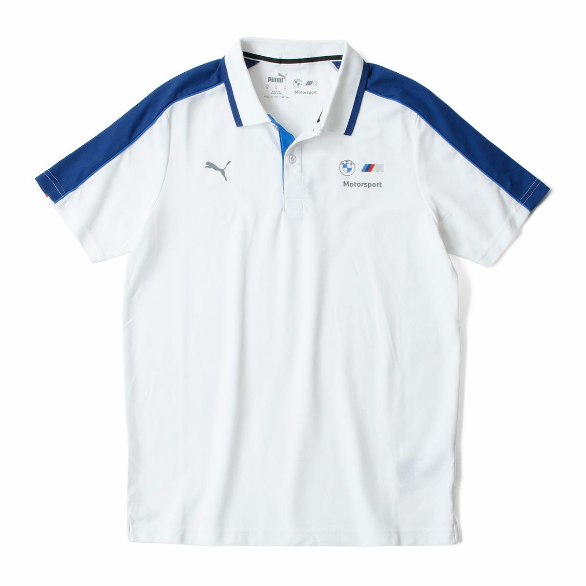 BMW PUMA｜BMW MMS ポロ｜ポロシャツ｜ホワイト