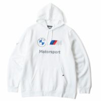 BMW PUMA｜BMW FT エッセンシャル フーディー｜ホワイト