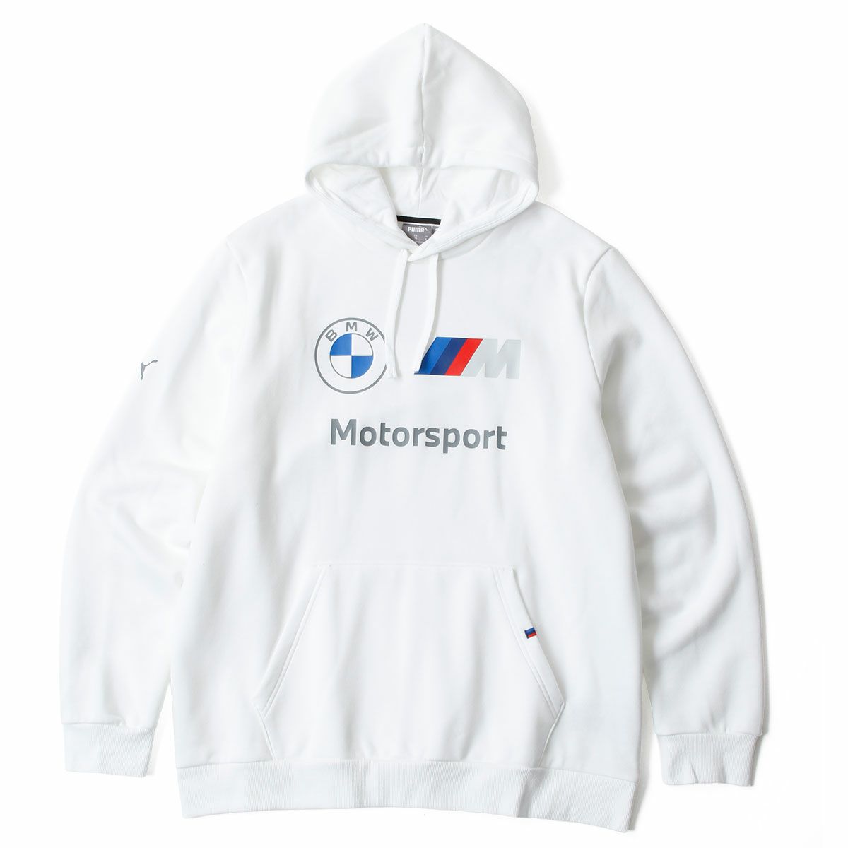 BMW PUMA｜BMW FT エッセンシャル フーディー｜ホワイト