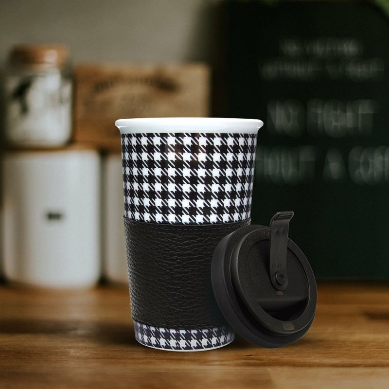 RENNSTOFF｜PEPITA ポーセリンカップ｜その他雑貨｜ホワイト×ブラック｜使用イメージ