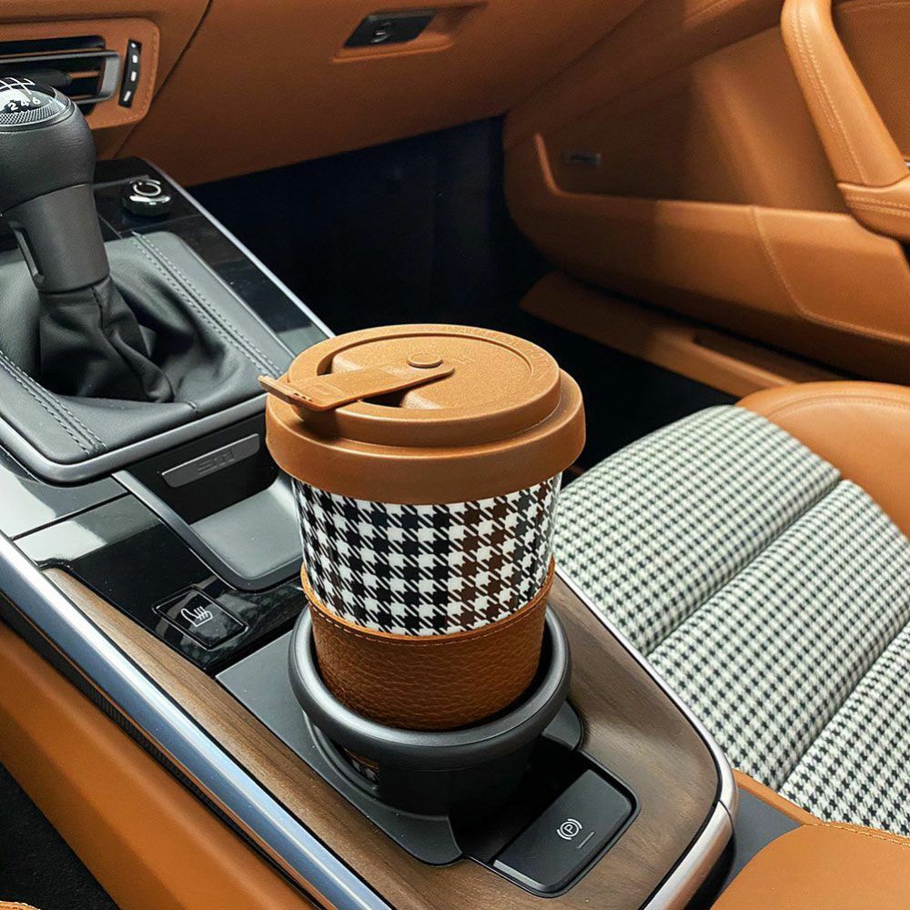 RENNSTOFF｜PEPITA SportClassic ポーセリンカップ｜その他雑貨｜ホワイト×ブラウン｜使用イメージ