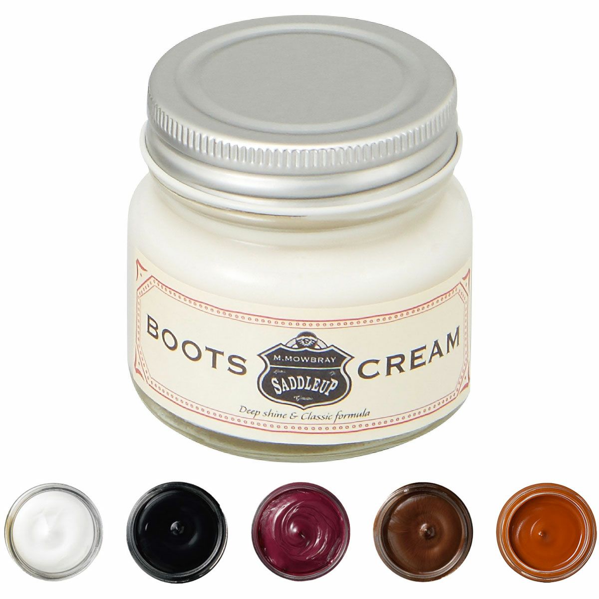M.MOWBRAY｜サドルアップ ブーツクリーム｜レザーケア