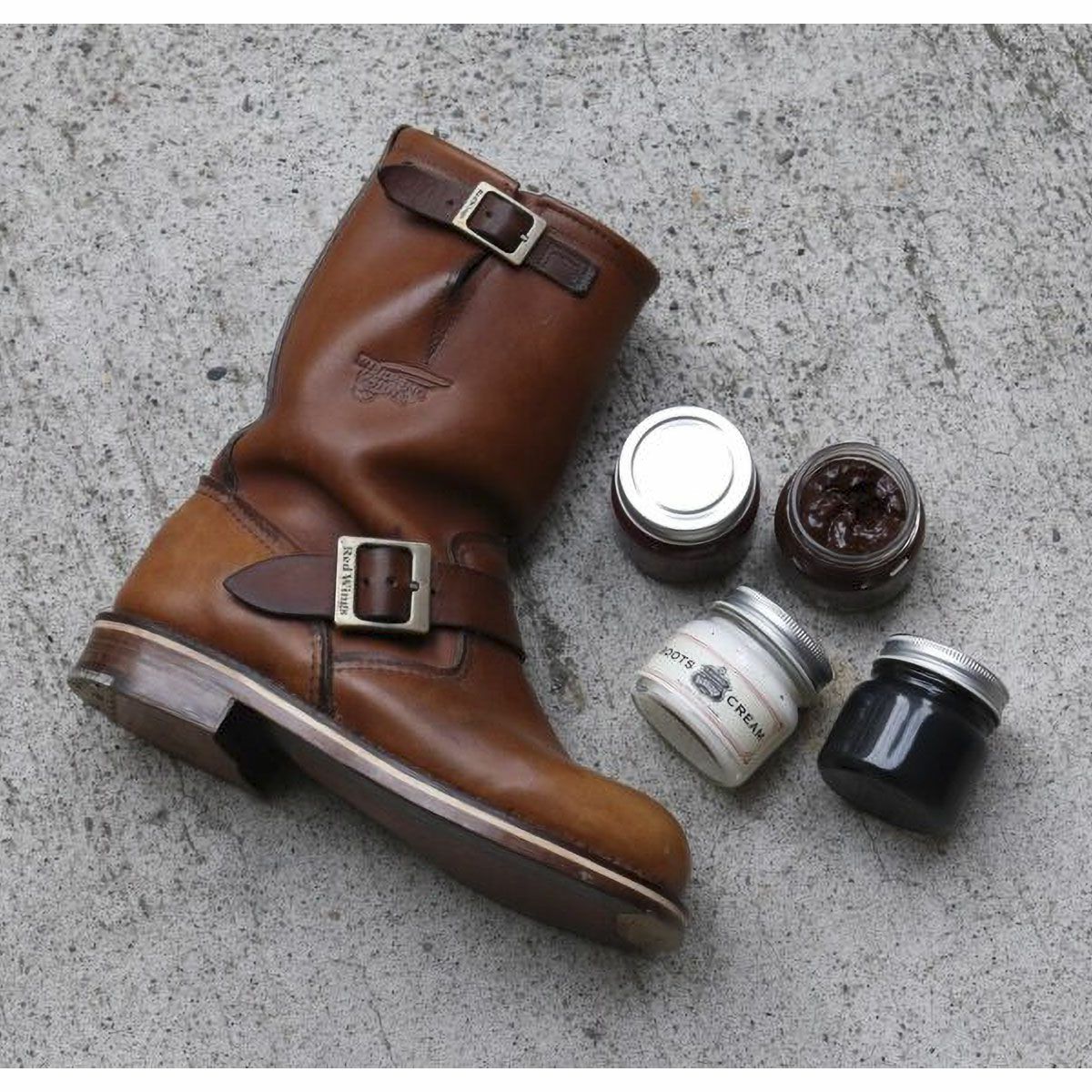 M.MOWBRAY｜サドルアップ ブーツクリーム｜レザーケア