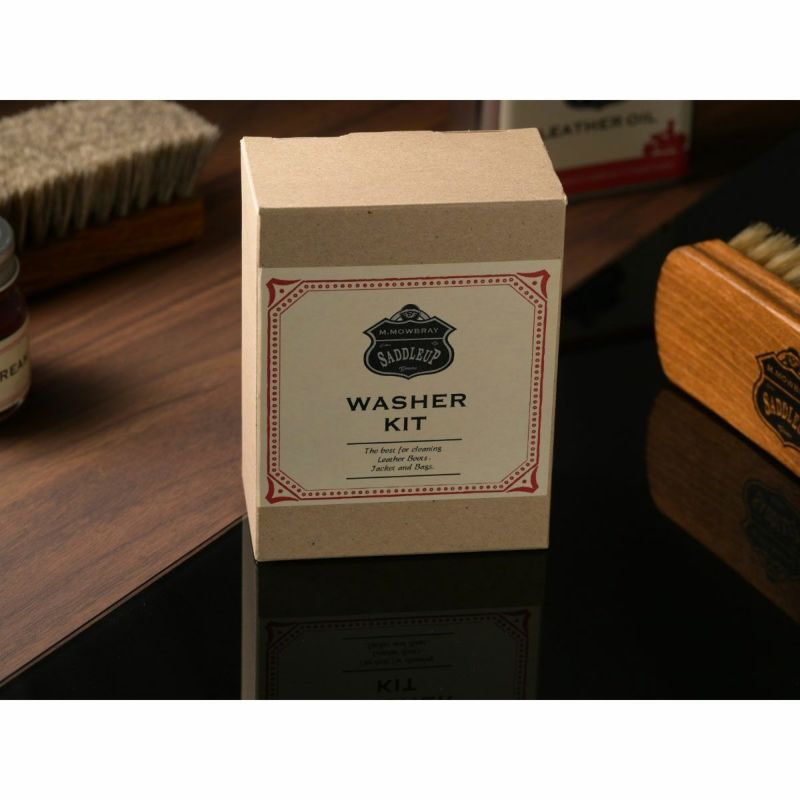 M.MOWBRAY｜サドルアップ ウォッシャーキット｜レザーケア