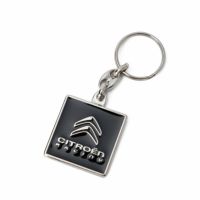 Citroen｜シトロエン レーシング ロゴ キーリング｜キーホルダー｜ブラック