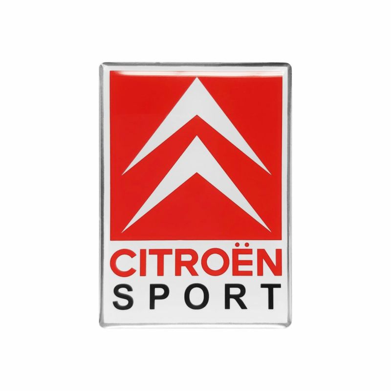 Citroen｜シトロエン スポール ロゴ 3D ステッカー｜