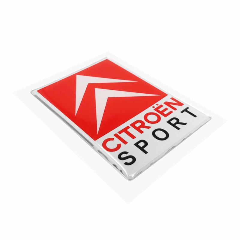 Citroen｜シトロエン スポール ロゴ 3D ステッカー｜