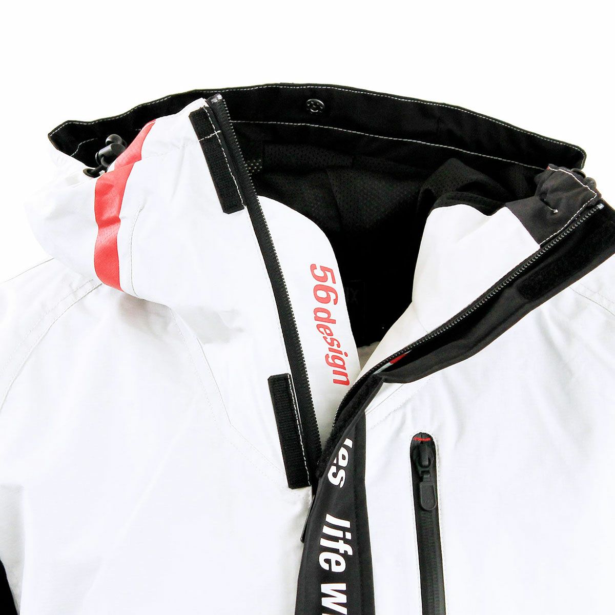 56design｜アクシス ジャケット｜ファブリック｜ホワイト×ブラック