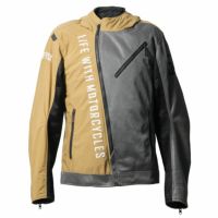 56design｜スラッシュ メッシュ ジャケット｜｜ブラウン×グレー