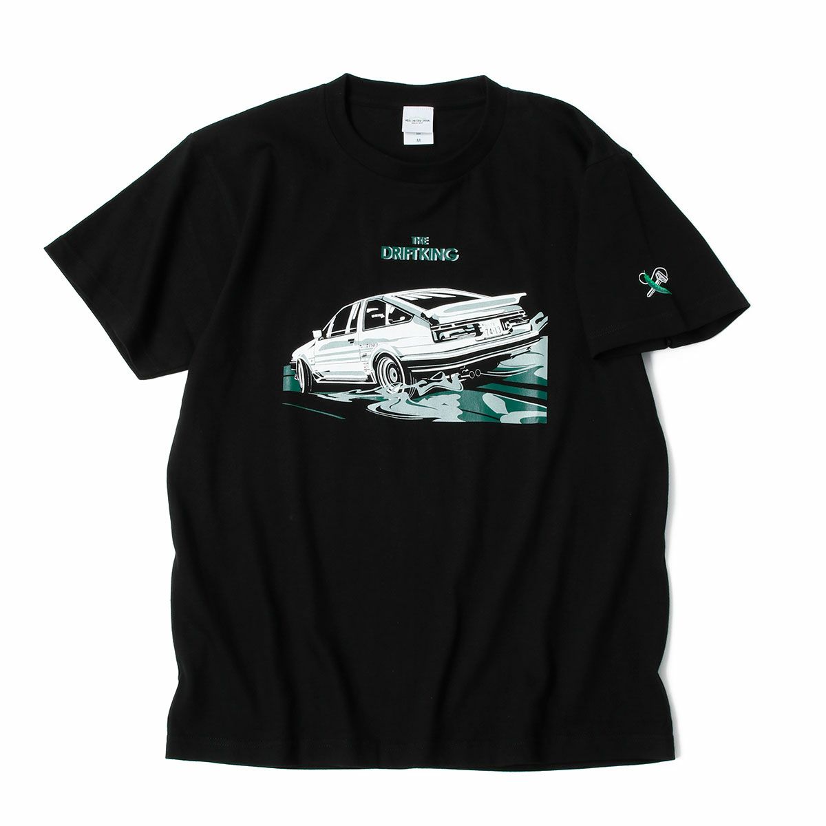 土屋圭市｜THE DRIFT KING Tシャツ｜ブラック