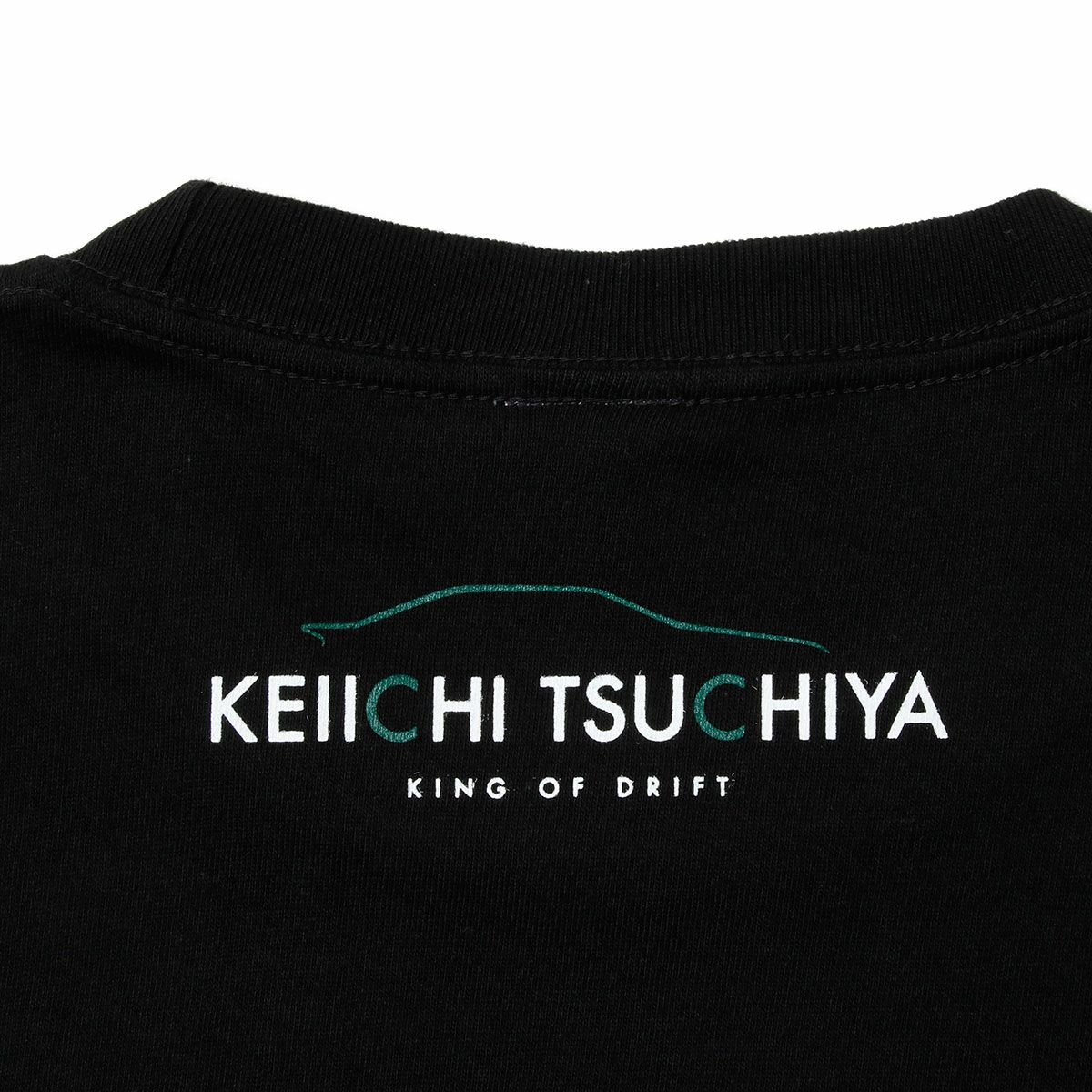 土屋圭市｜THE DRIFT KING Tシャツ｜ブラック