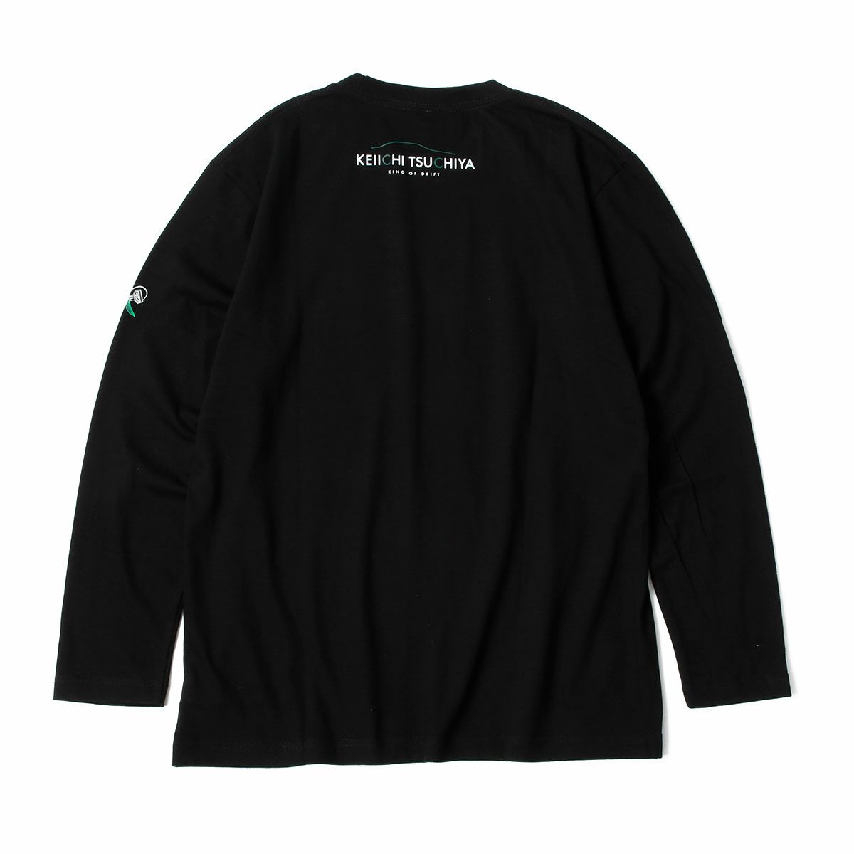 土屋圭市｜THE DRIFT KING ロング Tシャツ｜ロングスリーブ｜ブラック