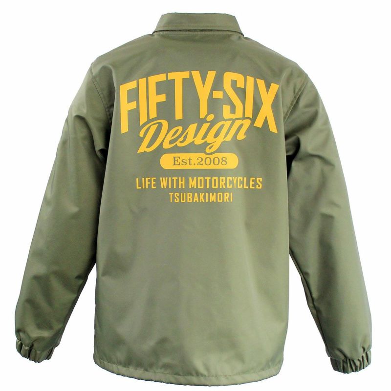 56design｜ライディング コーチジャケット 2 アウター 24｜ファブリック｜アッシュグリーン