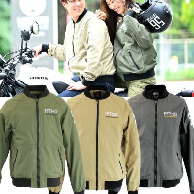 56design｜ライト ブルゾン アウター 24｜ファブリック