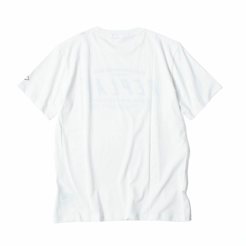 Replay｜カスタムガレージ プリント Ｔシャツ｜ホワイト