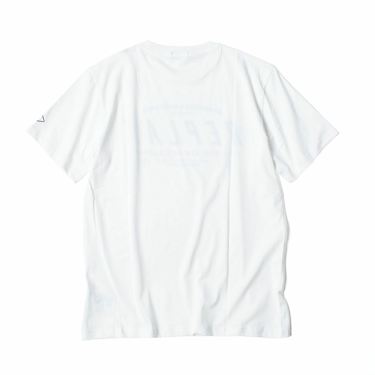 Replay｜カスタムガレージ プリント Ｔシャツ｜ホワイト