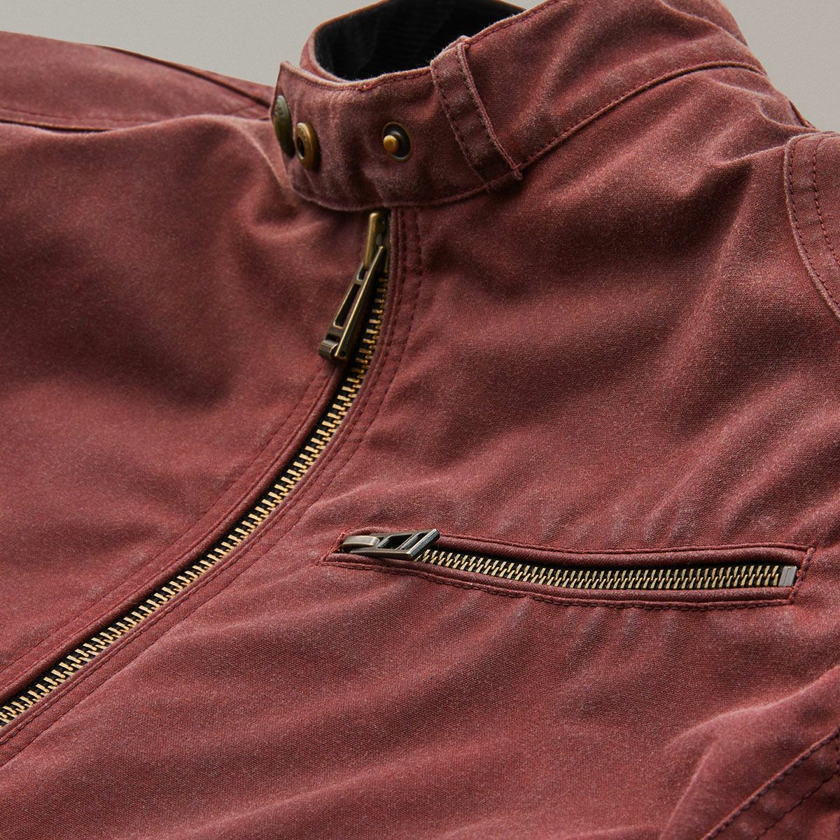 BELSTAFF｜アリエル モーターサイクル ジャケット｜ファブリック｜レーシングレッド