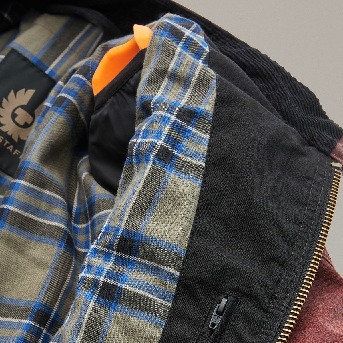 BELSTAFF｜アリエル モーターサイクル ジャケット｜ファブリック｜レーシングレッド