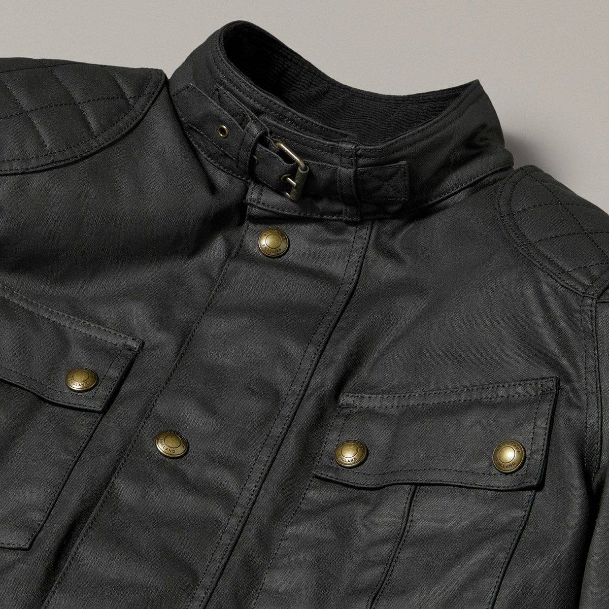 BELSTAFF｜ブルックランズ モーターサイクル ジャケット 2024｜ファブリック｜ブラック