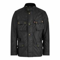 BELSTAFF｜クロスビー モーターサイクル ジャケット｜ファブリック｜ブラック