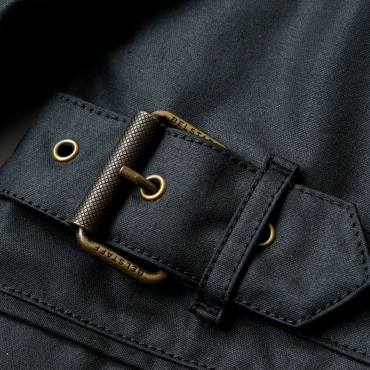 BELSTAFF｜クロスビー モーターサイクル ジャケット｜ファブリック｜ブラック