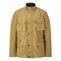 BELSTAFF｜クロスビー モーターサイクル ジャケット｜ファブリック｜サンド