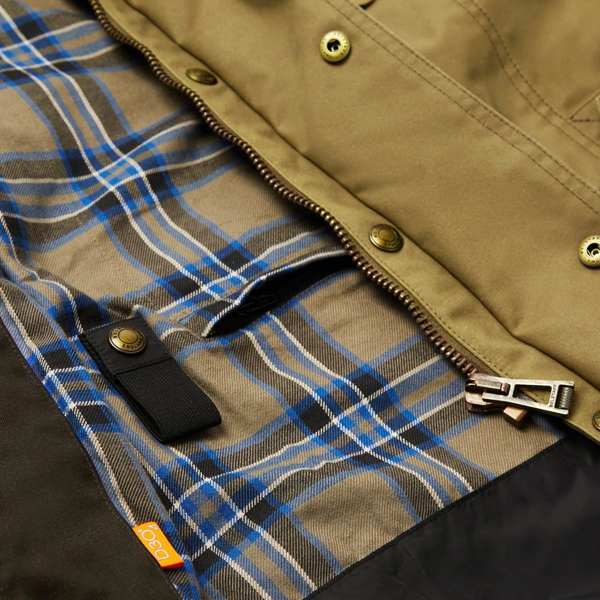 BELSTAFF｜クロスビー モーターサイクル ジャケット｜ファブリック｜サンド