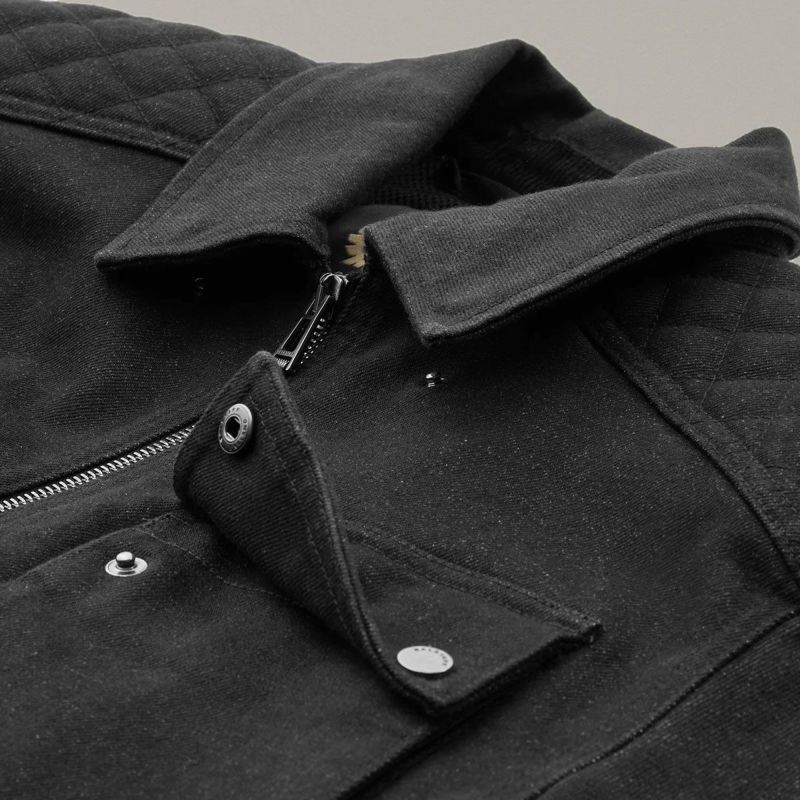 BELSTAFF｜アウトライダー オーバーシャツ｜ファブリック｜ブラック