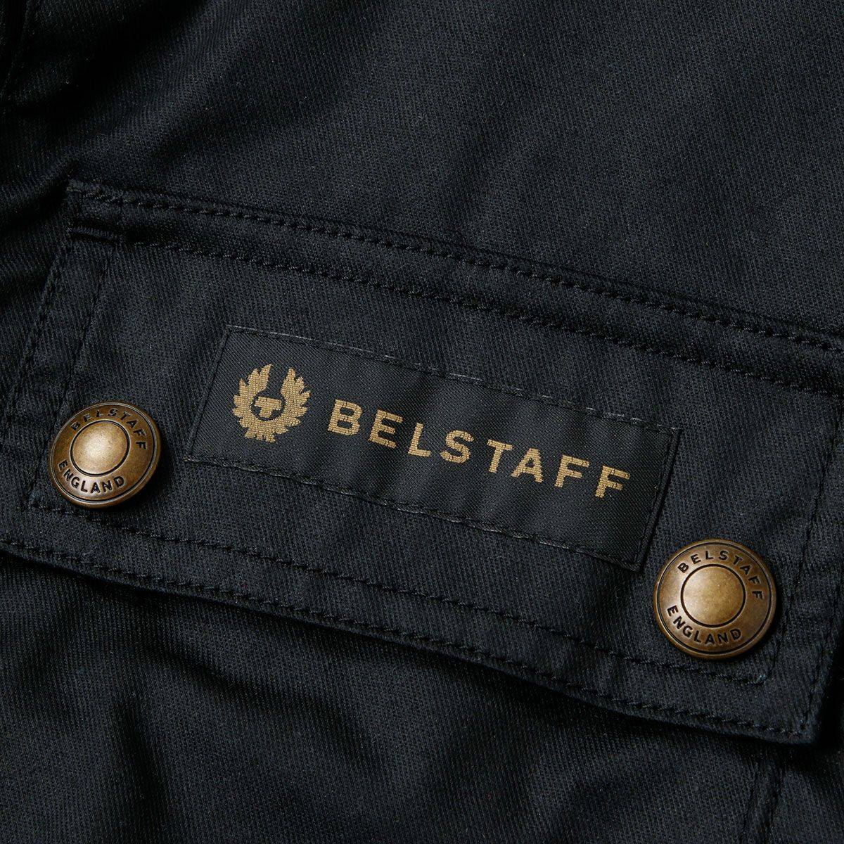 BELSTAFF｜ロバーツ モーターサイクル ジャケット｜ファブリック｜ブラック