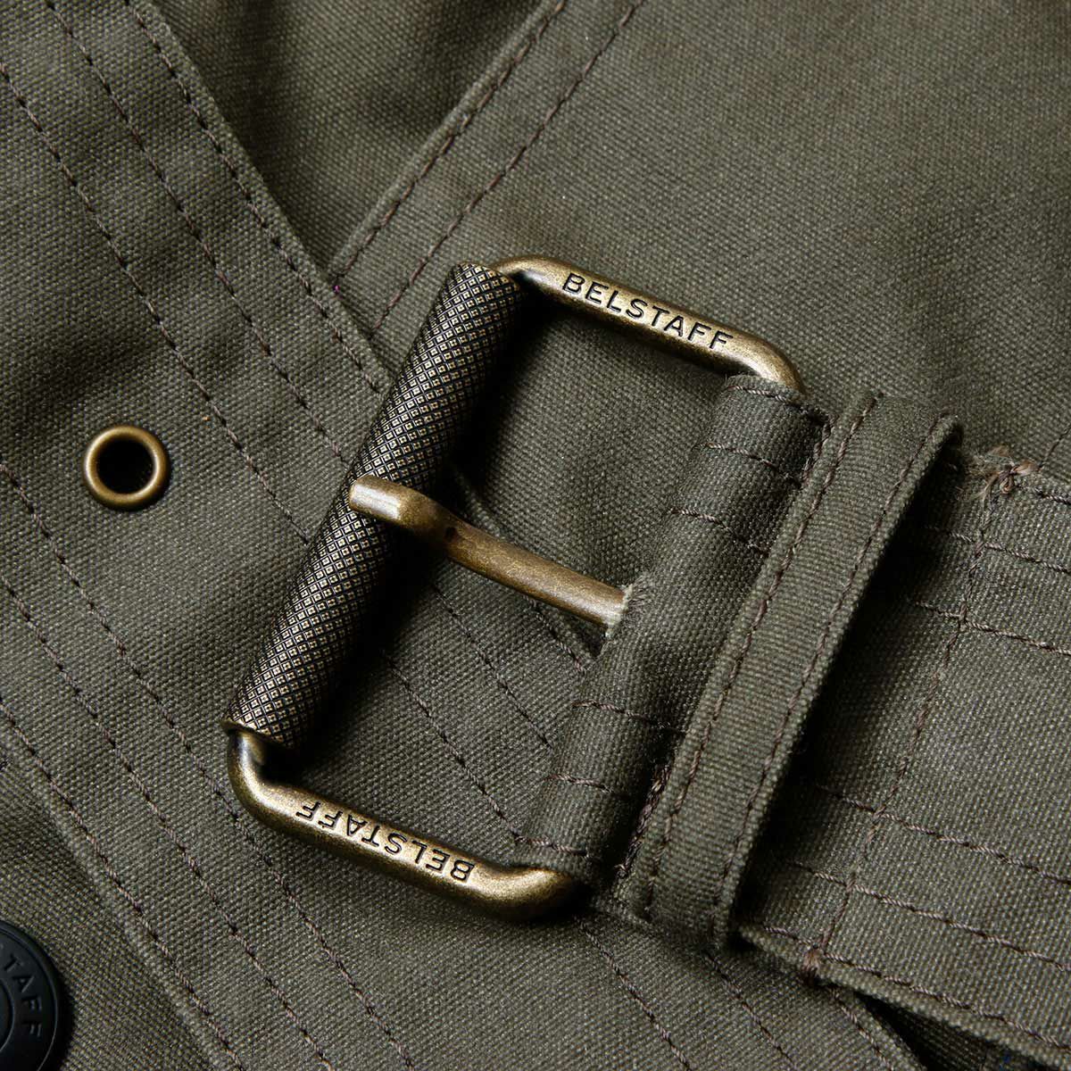 BELSTAFF｜トライアルマスター モーターサイクル ジャケット｜ファブリック｜オリーブグリーン