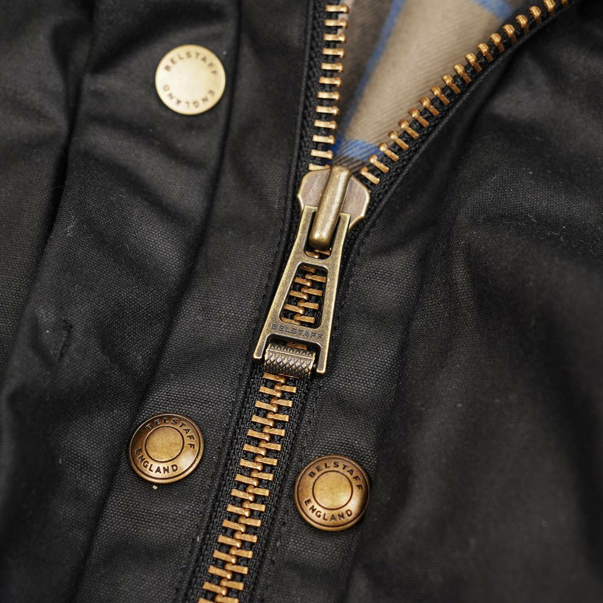 BELSTAFF｜トライアルマスター モーターサイクル ジャケット｜ファブリック｜ブラック