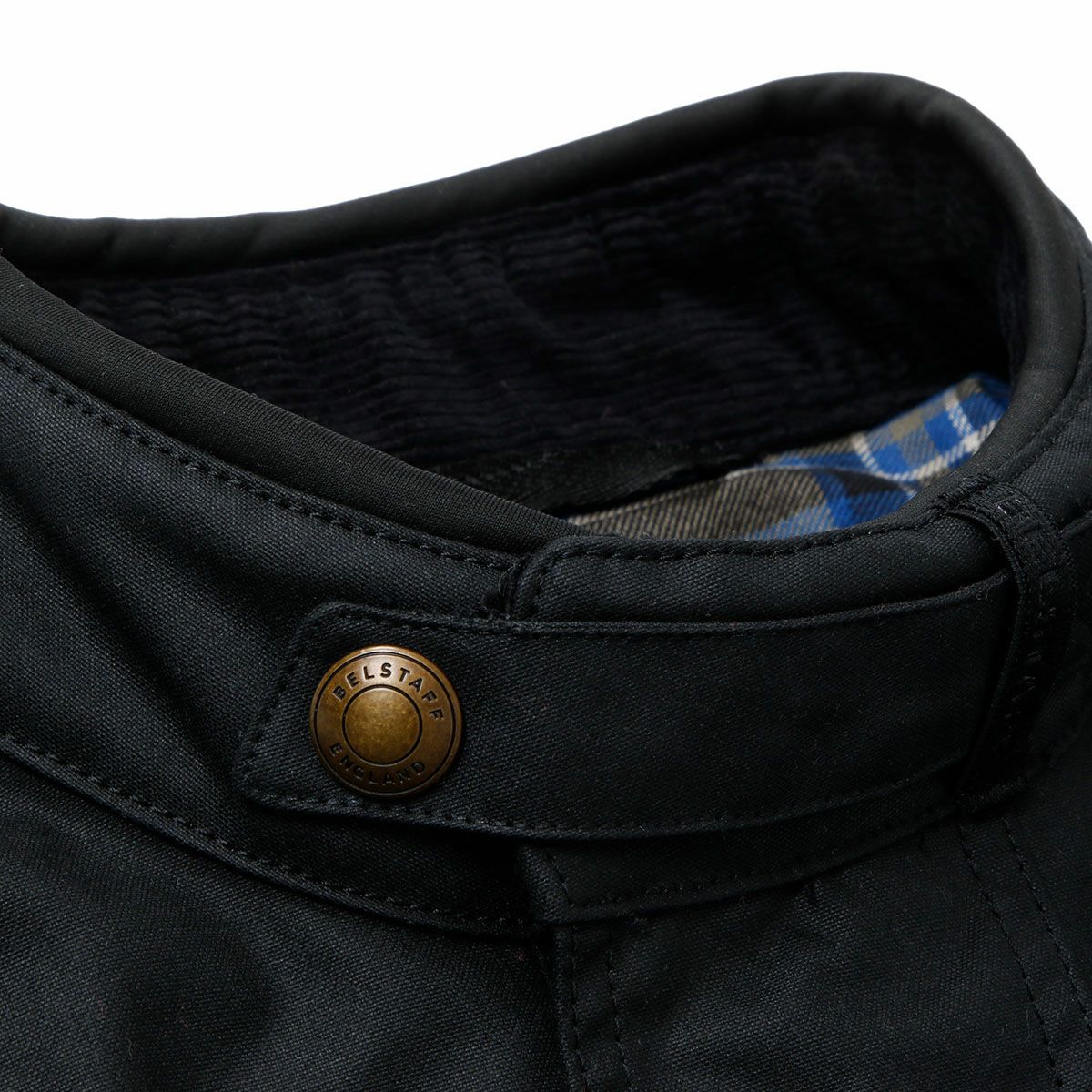BELSTAFF｜ウェイマスター ワックスド コットン｜ファブリック｜ブラック