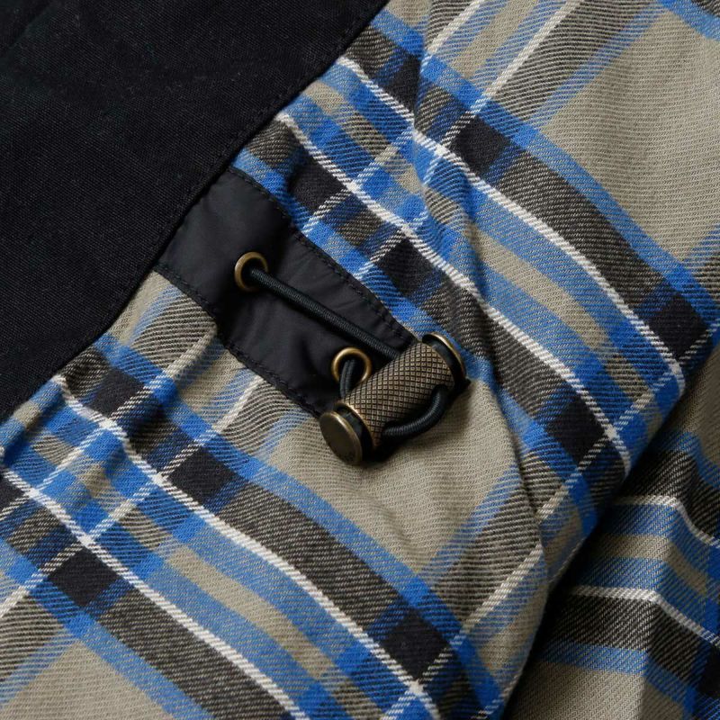 BELSTAFF｜ウェイマスター ワックスド コットン｜ファブリック｜ブラック