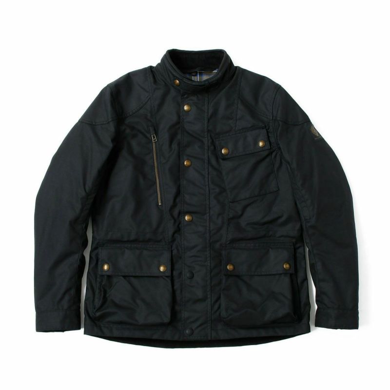 BELSTAFF｜ウェイマスター ワックスド コットン｜ファブリック｜ブラック